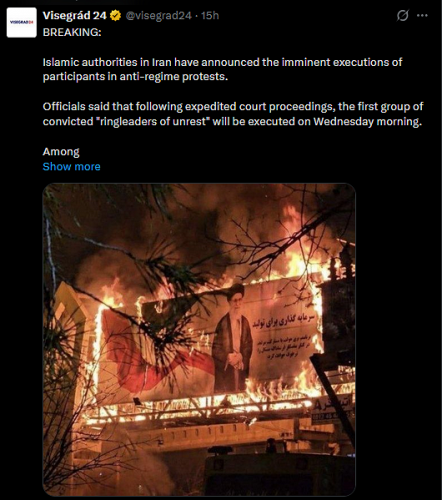 1-12-26 #Iranian Executions on WED