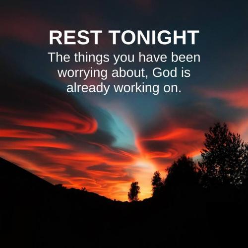Good Night 34 - Rest tonight