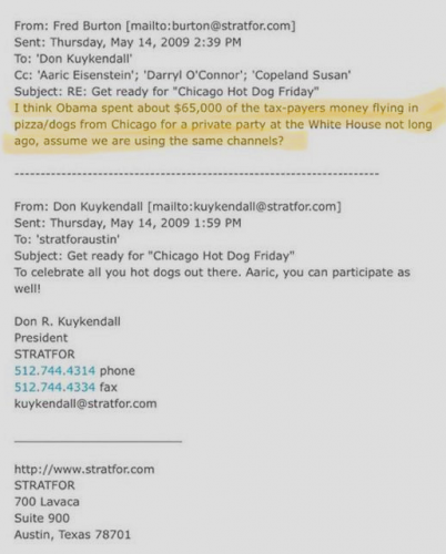 2-3-26  @BarackObama -  Pizza and Hot Dogs.