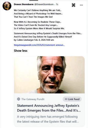 Epstein~Is He Alive or Not~