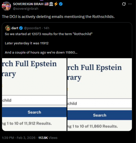 2-3-26 213 Missing Rothchilds Files