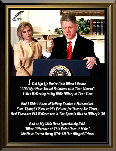 Slick Willy Lying Under Oath Again