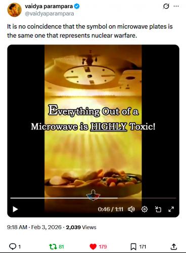 Microwave Toxicity