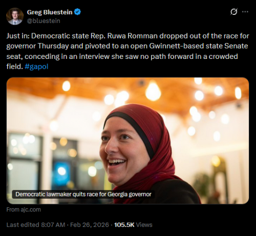 2-26-26 Rep Ruwa Romman #GaPol