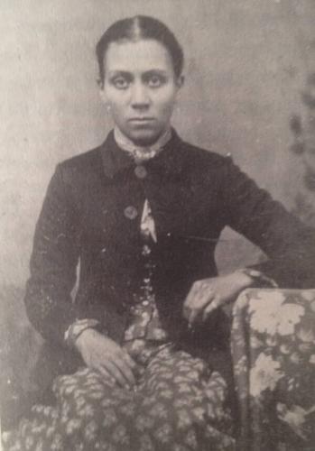 One of only two photos believed to exist of Rachel Knight.