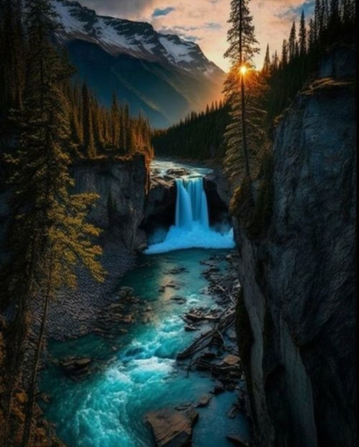 good night 60 - Waterfall