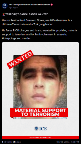 2-18-26 Hector Rusthenford Guerrero Flores - aka Niño Guerrero