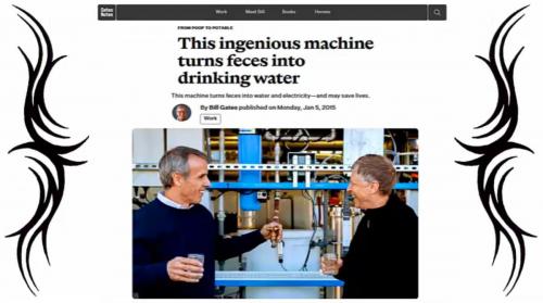 Bill Gates' Toilet Water ~Movie Magic Cover~