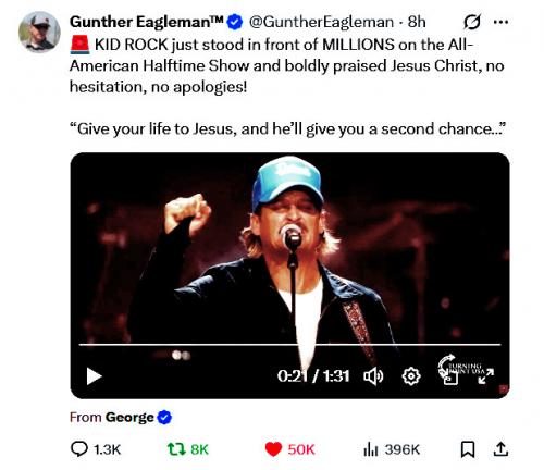 Kid Rock at The Halftime Shoe