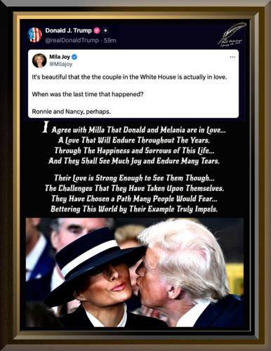Donald and Melania ~A Path Seldom Taken~