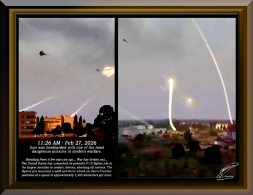 Iran was bombarded with one of the most dangerous missiles in modern warfare