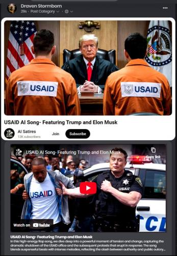 USAID ~Featuring Trump and Musk~