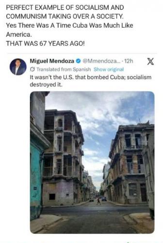 HABANA COMO BOMBARDEADA