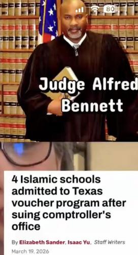 TEXAS ISLAM  VOUCHERS