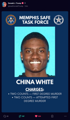 3-6-26 China White Arrest