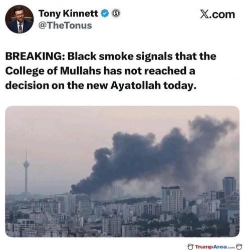 Funny - Ayatollah - Black smoke