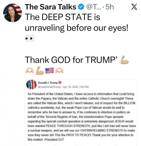 THANK GOD FOR TRUMP GETTR