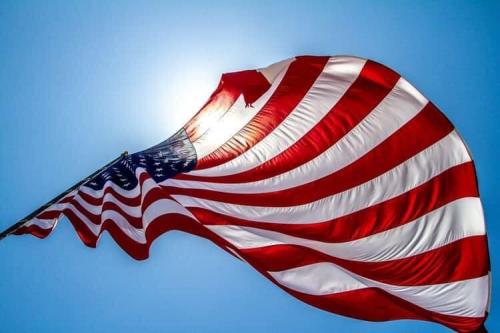 Flag - From underneath 1