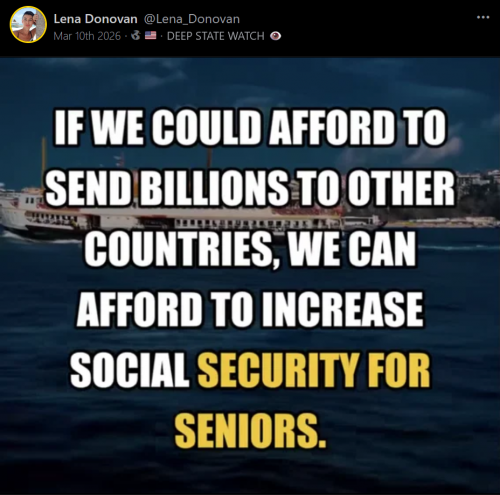 4-29-26 Good Point about Social Security