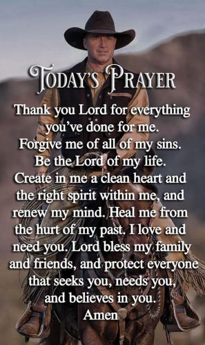 Today's Prayer
