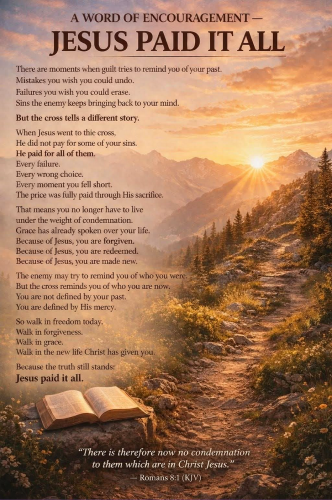 4-22-26 A WORD OF ENCOURAGEMENT