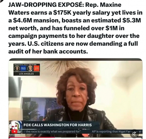 maxine waters