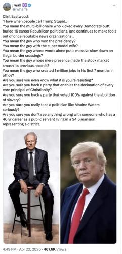 CLINT EASTWOOD  GETTR