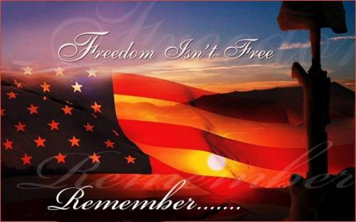 Freedom - Isn't free