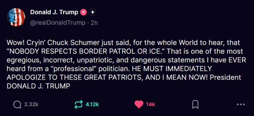4-23-26 @SenSchumer