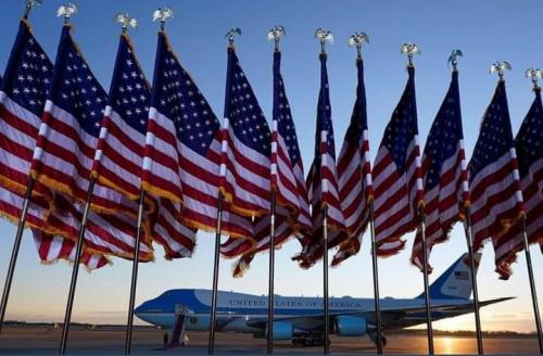 Flag - With Air Force One 2