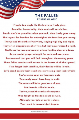 5-23-26 The Fallen