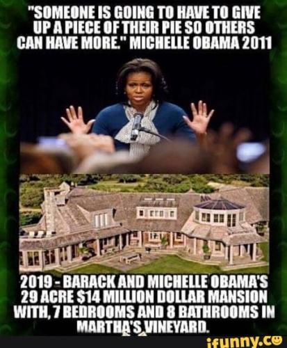 MICHELLE OBAMA PIECE OF THE PIE