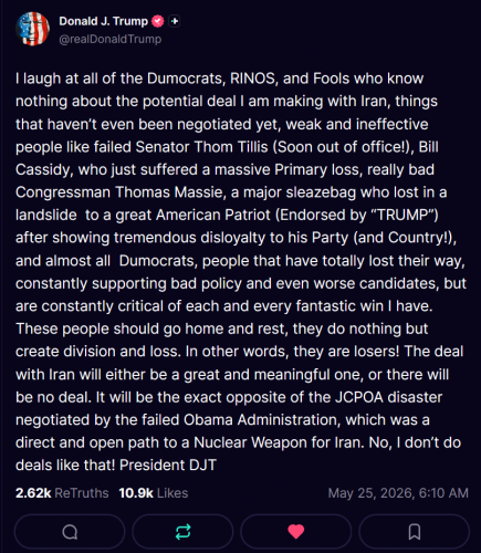 5-25-26 DUMOCRATS AND RINOS