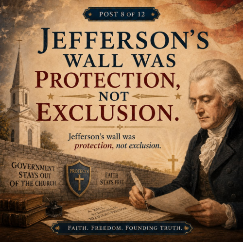 5-30-26 Separation of Church and State -  Jefferson’s Wall Was Protection Not Exclusion