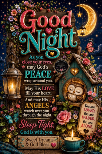 6-29-26 Good Night Sleep Tight