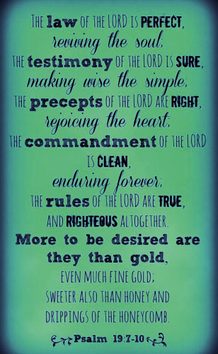 6-10-26 PSALM 19 7-10