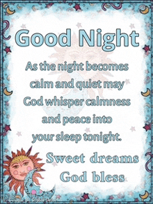 Good Night 69 - God Bless