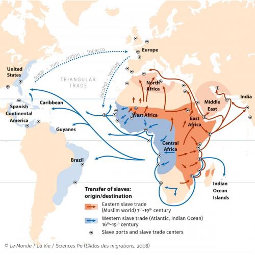 ARAB SLAVE TRADE MAPS