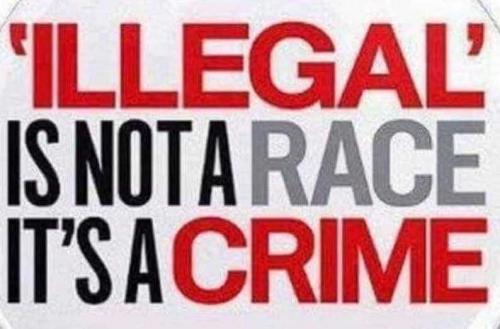not a race its a crime