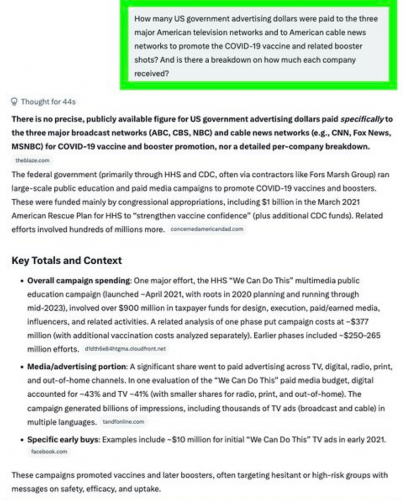 6-23-26 US GOVT ADVERTISING DOLLARS FOR COVID PG 1