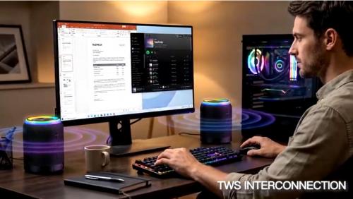 TWS Paired Bluetooth Speakers 1