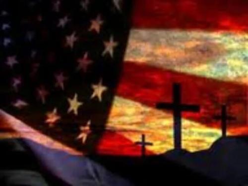 Flag - With three crosses