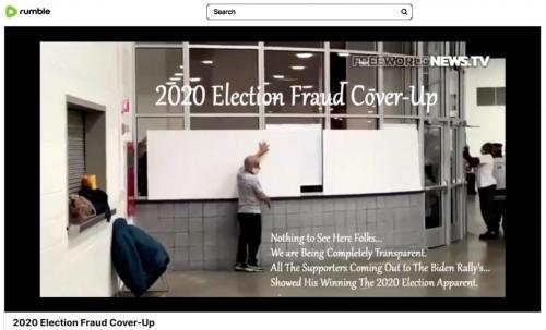 2020 Election Fraud Cover-Up