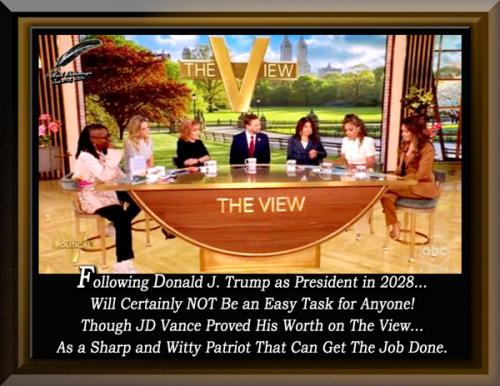 JD Vance on The View 2