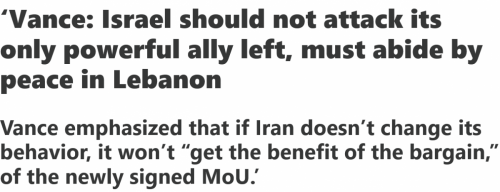 Screenshot 2026-06-21 at 06-53-28 JD Vance schlongs Israel and I get it he is right yet balancing Israel has the right to defend itself if attacked yet it cannot go indiscriminately bombing Lebanon who also must defend it self