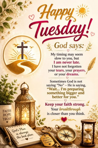 6-9-26 Happy Tuesday