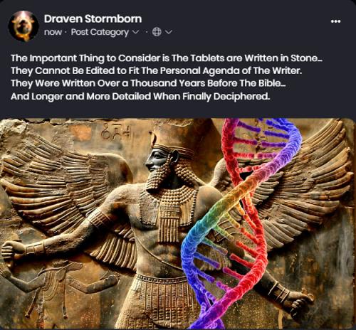 What Enki Hid Inside Human DNA ~Social Site Post~
