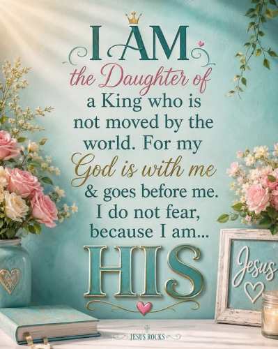 6-24-26 I am the Daughter of a King