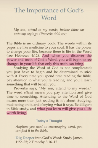 7-15-26 The Importance of Gods Word