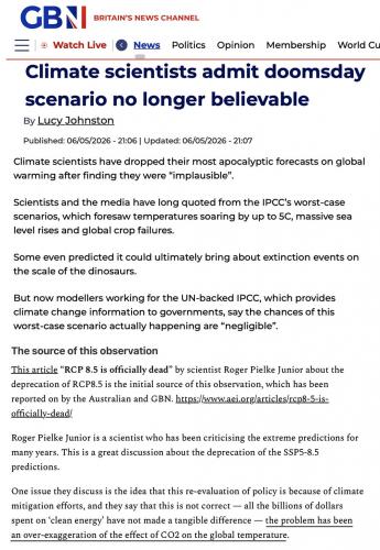 climate doomsday gone
